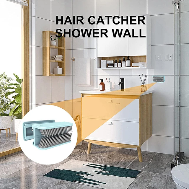 Silicone Shower Hair Catcher Wall Mounted Hair Stopper Hair Collector For  Sink Bathtub Bathroom Accessories Reusable - AliExpress