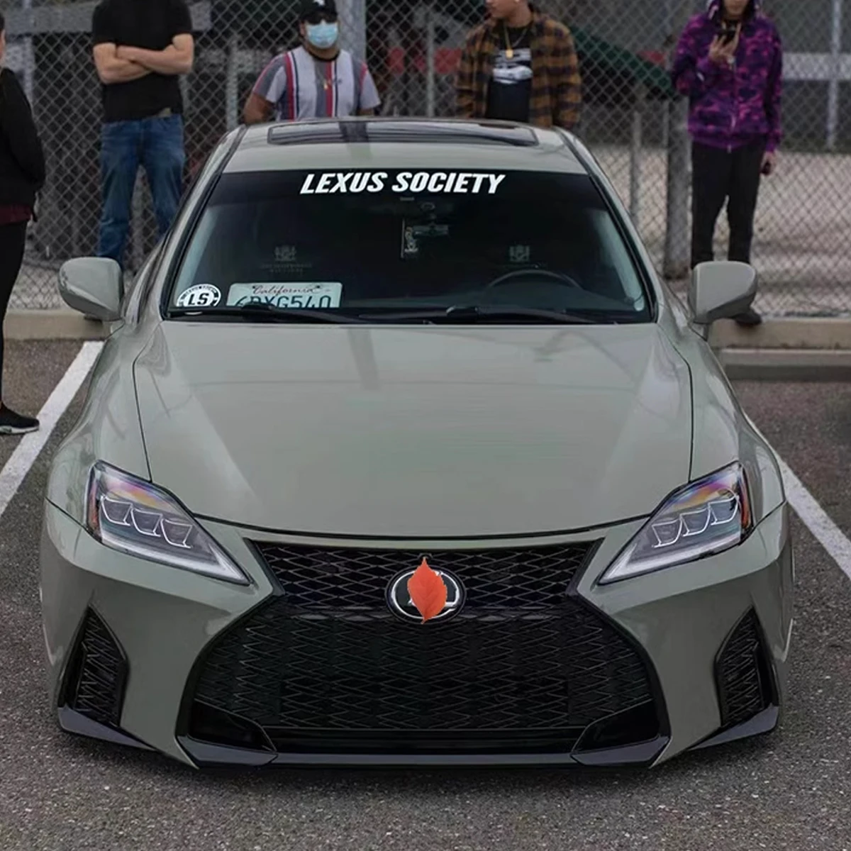 Lexus-カーアクセサリー,フロントバンパー用ボディキット,lexus is250 