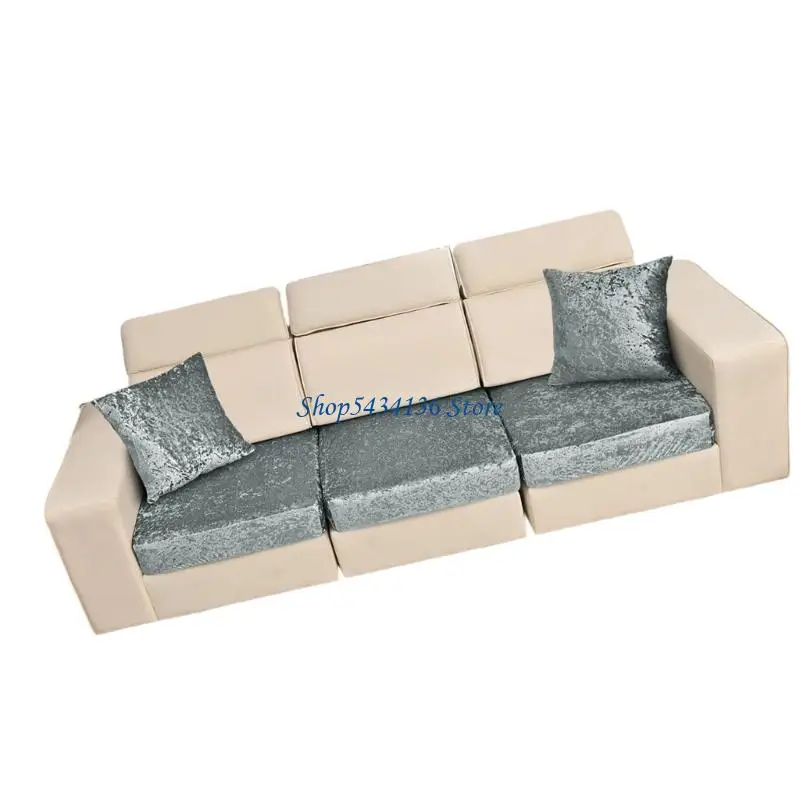 H7ED Packung mit 5 einfach zu installierenden Sofabezug-Sets, universell für Einzel- und L-förmige Sofas, einschließlich – Detail 10