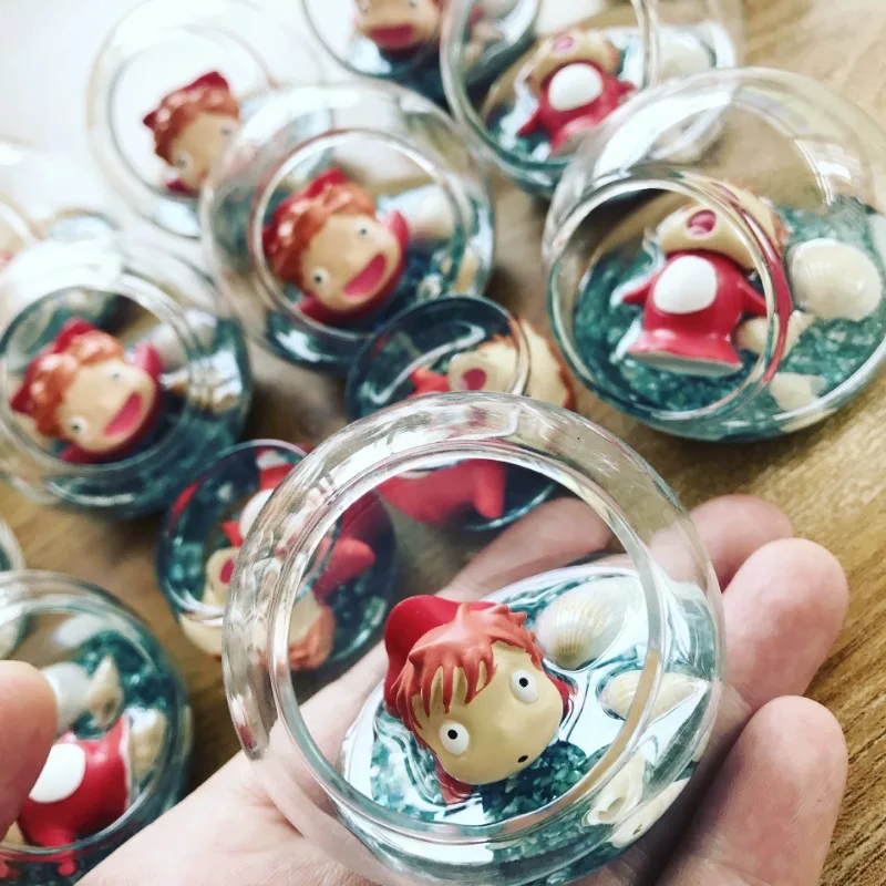 

Ponyo on the Cliff ponyo Action Figures Car Decorations Ornaments Home Decorations Toys Artifacts Gifts Cake Decorations
