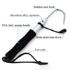 Squid Gaff Telescopic Fishing Gaff Stainless Steel Hook Spear Sea Boat Ice Fishing Tool Outdoor Telescoping Pole Fish Pliers 3