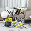 Double-sided length 30*50 cm square geometric cushion living room sofa headboard waist pillowcase Modern simple pillowcase 1