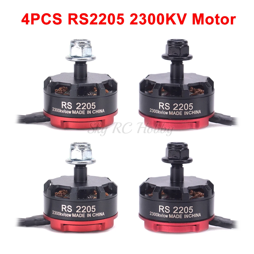 RS2205 2205 2300KV 3-4S Motor / MT2204 2204 2-3S Brushless Motor For ...