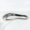 Creative stainless steel sole tray ornament living room dining table hotel counter model room soft decoration 4