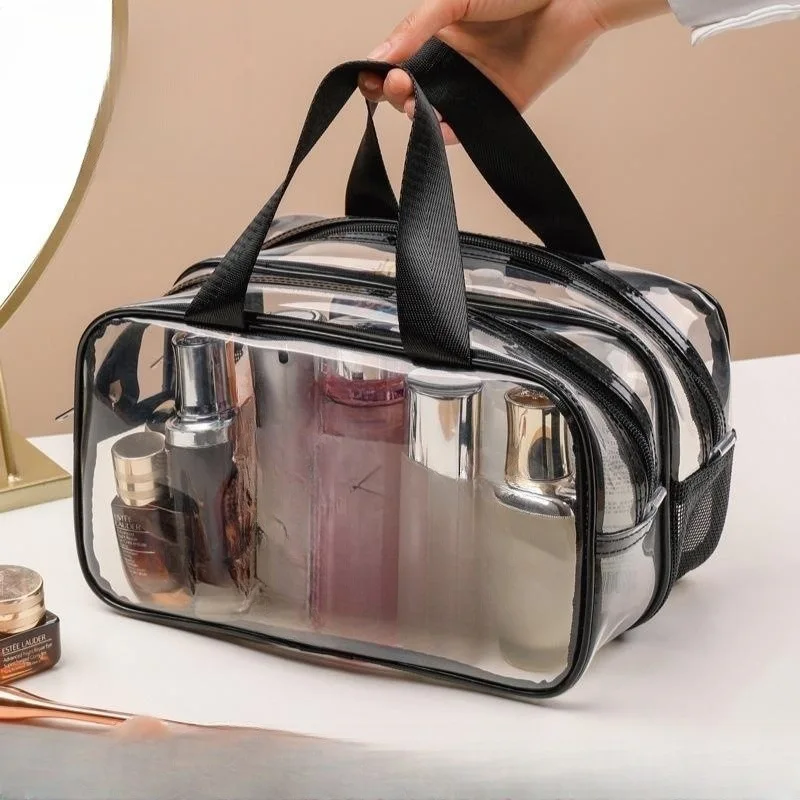Women Portable Travel Wash Bag Female Transparent Waterproof Makeup Storage Pouch Large Capacity Cosmetic Organizer Beauty Case 2