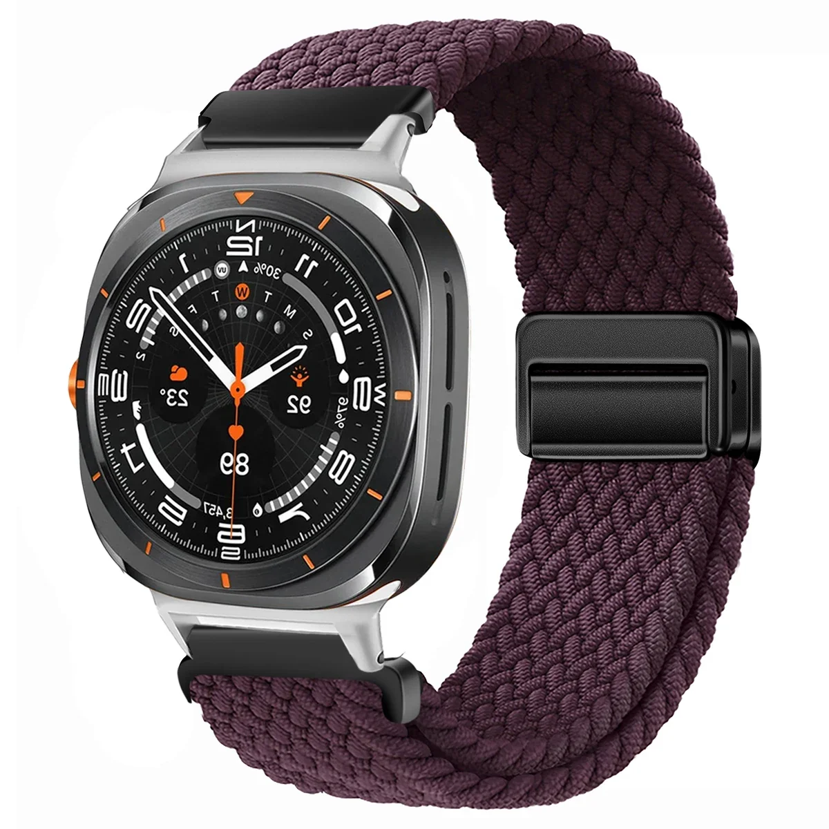 Magnetic Nylon Braided Sport Bracelet Strap
