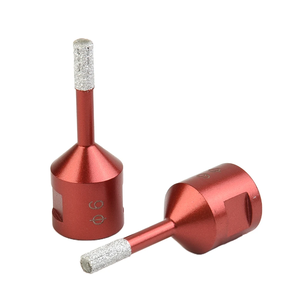

4pcs M14 Dry Diamond Drill Bit Thread Connection Vacuum Brazed Diamond Drilling Core Bits For Granite Tile Glass Ceramic