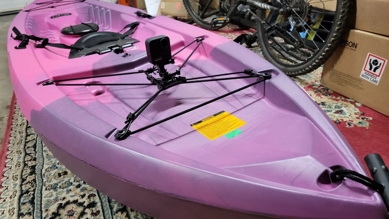 Action Cams smartphone Camera Mount Kayak Camera GO PRO Mount