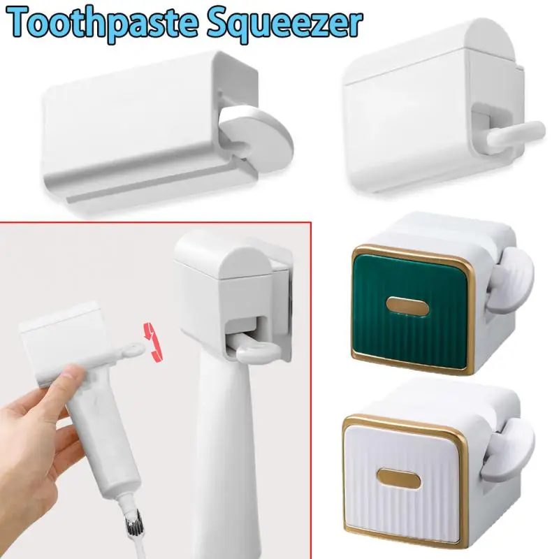 

Выдавливатель для зубной пасты, магнитное притягивание, для отжима зубной пасты, настенное устройство для очищения лица, туалета, Ручной пресс для ванной комнаты