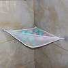 Bath Toy Mesh Corner Storage Bag Baby Shower Kids Toys Suction Cups Net Plastic Drain Bag Hanging Bathroom Organizer Accessories 2