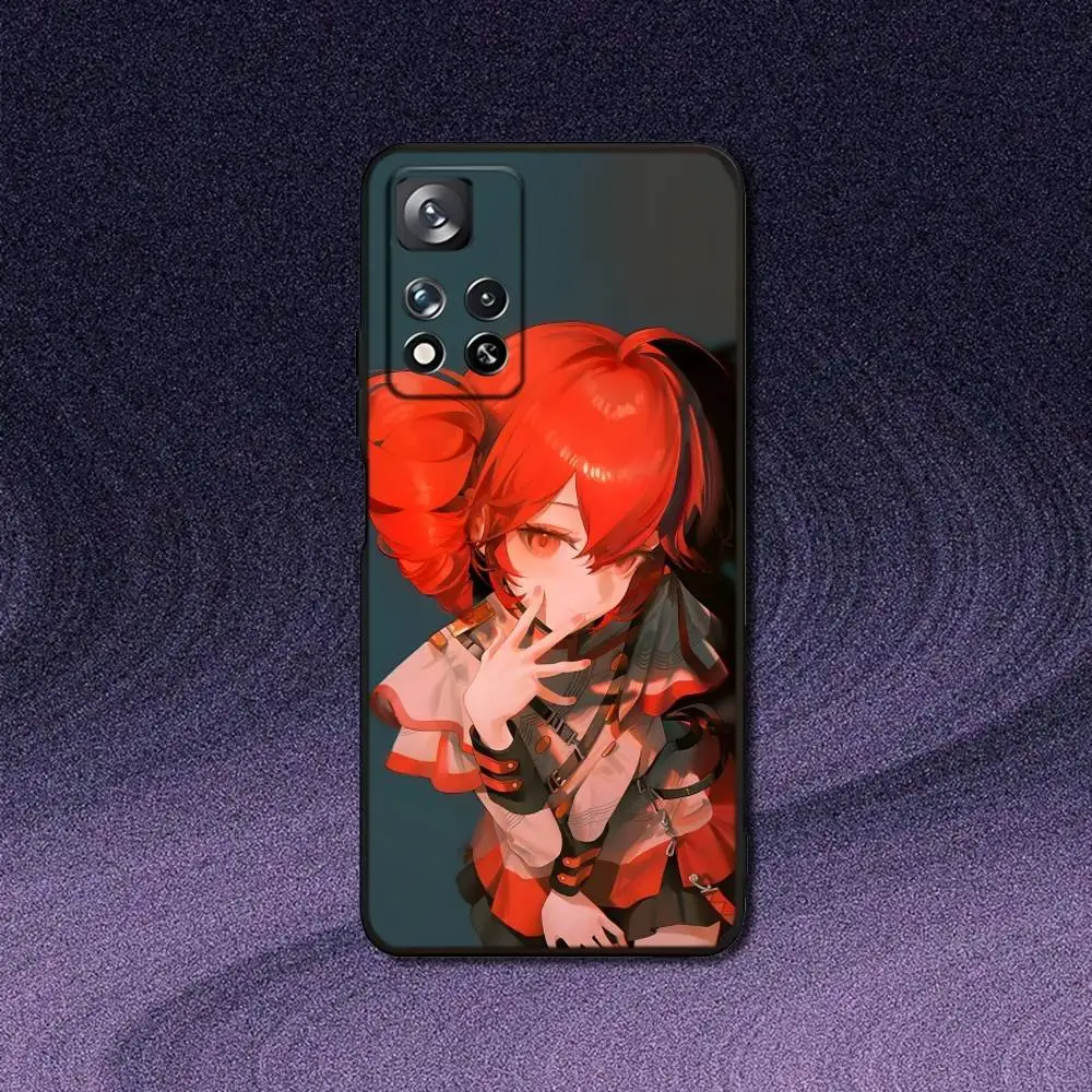 K-Kasane T-Teto Get To Me Black Soft Phone Case