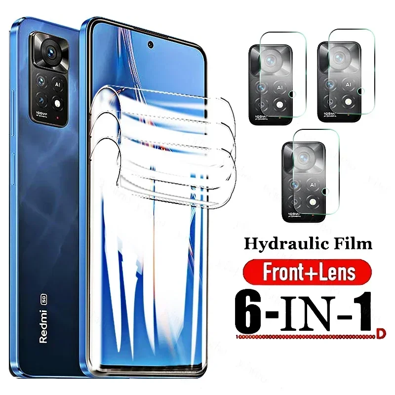 

Гидрогелевая пленка для Xiaomi Redmi Note 11e Pro, защитный водный объектив камеры, закаленное стекло на Redmy Note11 E 11Pro 11s 11 Pro