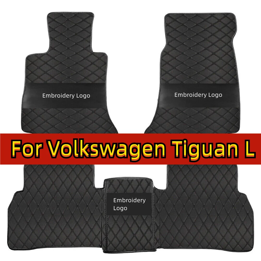 

Car Floor Mats For VW Volkswagen Tiguan L 2023 2022 2021 2020 2019 2018 2017 (5 seats) Auto Interior Carpets Covers Accessories