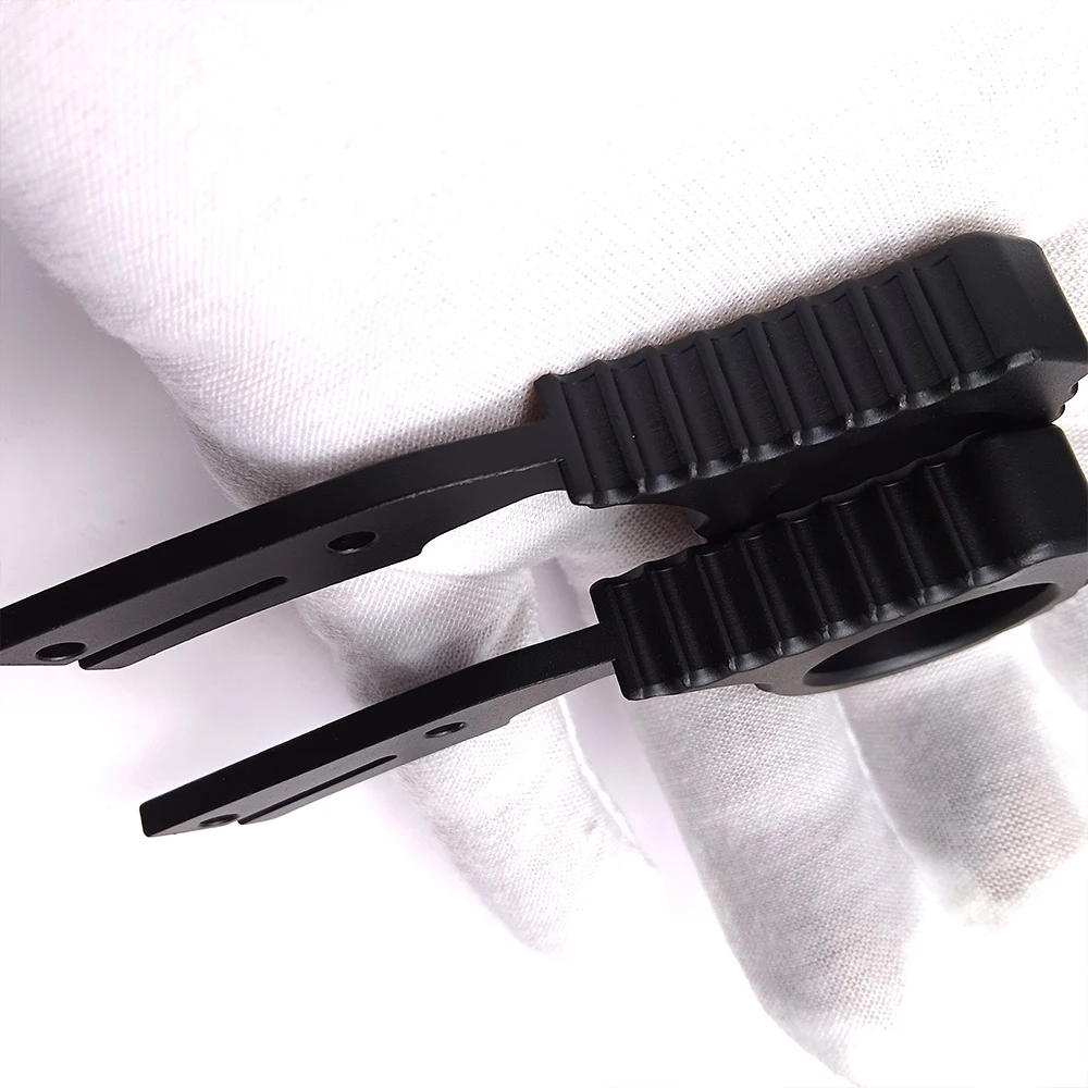 Black Aluminium Alloy Signet Ring for Knife Handle Parts, Just Suitable for Genuine C10/C11