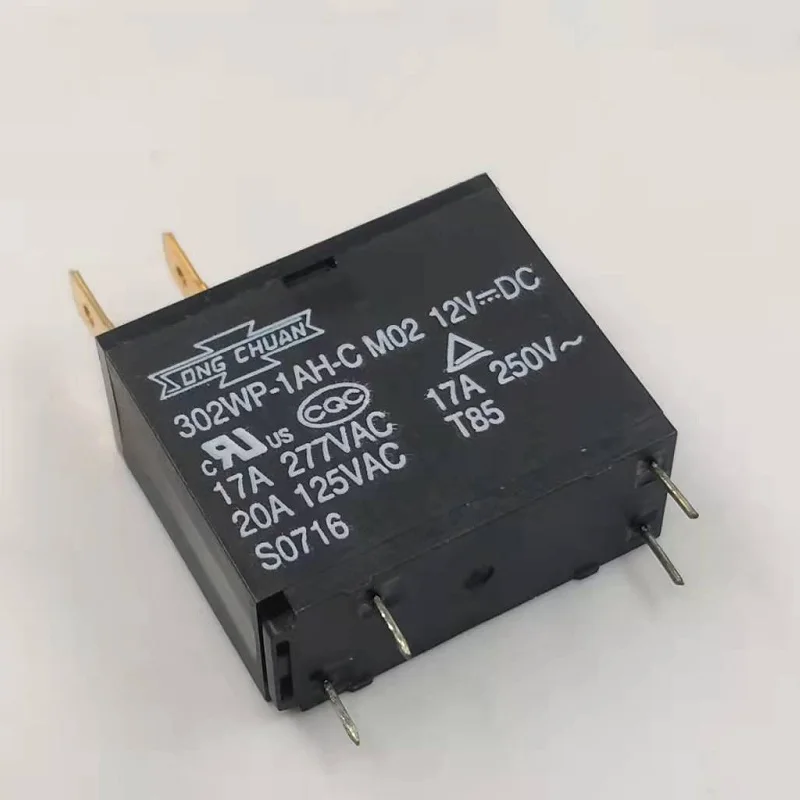 10PCS-Original-New-Relay-302WP-1AH-C-M02-12VDC-17A-277VAC-20A-125VAC ...