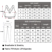 Women Two Pieces Fitness Yoga Set Buttery Soft Running Gym Suit Breathable Quick Dry Sportswear Female Strwetchy Workout Clothes - Image 6