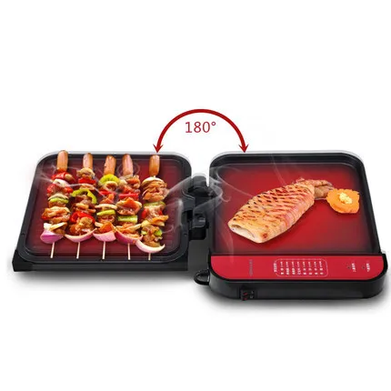 KBP-JG03 multifunctional baking pan suspended double side heating frying machine Flapjack pot