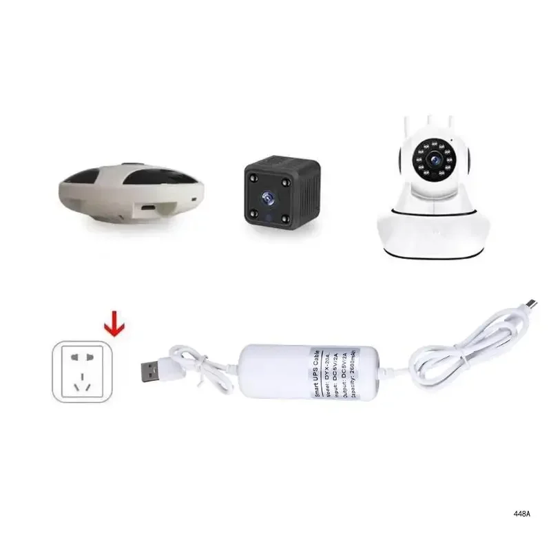 Multipurpose Mini UPS Backup UPS Uninterruptible Power Supply Security Standby Power Supply For Wifi IP Camera