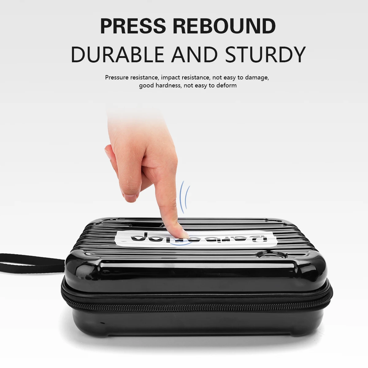 휴대용 헤어 가위 케이스 가방 이발사 충격 방지 트리머 가방 뷰티 메이크업 상자 방수 비 변형 스타일링 도구 상자