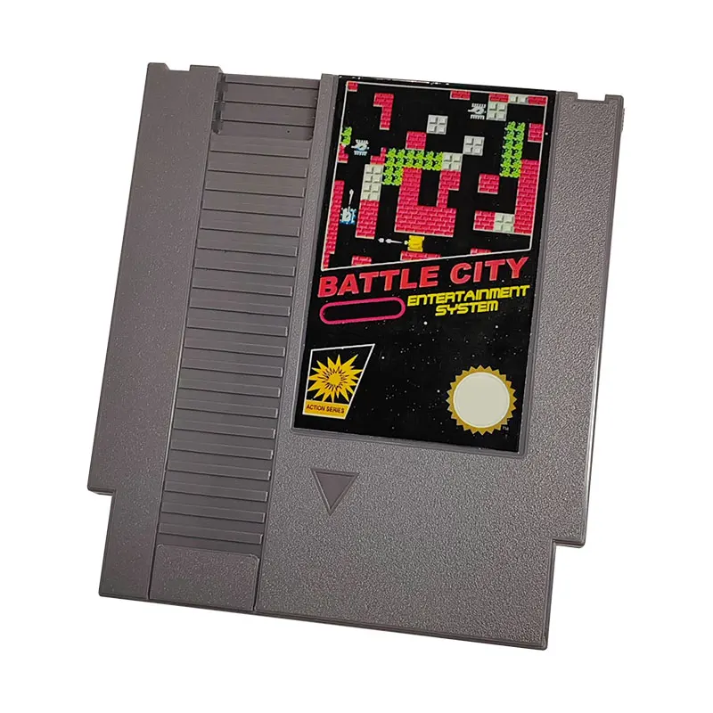 BATTLE CITY 72 Pins Bit Game Cartridge For Pal And NTSC Original