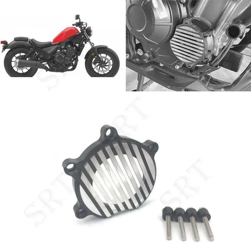 

Fit For Honda CMX 500 Rebel 300 Motorcycle Accessories Right Engine Crashworthy Protection Shaft Cover CMX300 CMX500 2017-2021