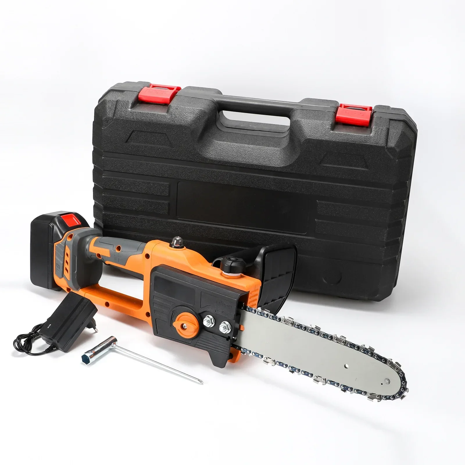 

Электрическая Беспроводная бесщеточная пила для сада, цепная пила с автоматической смазкой, 21 в, 10 дюймов/12 дюймов, для батарей Makita