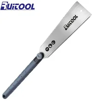 10 Inch Durable Japanese Pull Saw SK-5 Steel Blade Double Sided Saw Cutter High Quality Woodworking Hand Tool 1