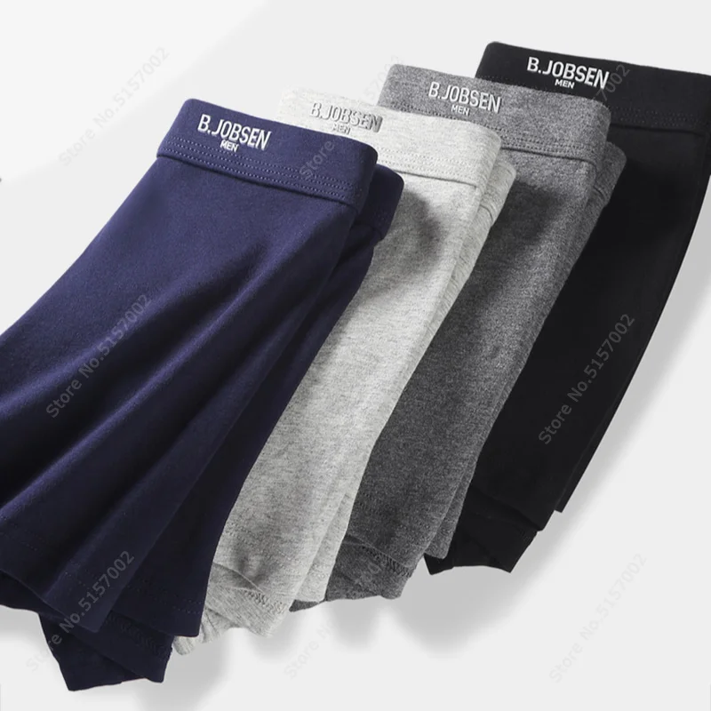 Youpin Men's Underwear Solid Color Boxershorts Cotton Plus Size Boxer Men Shorts Breathable Soft Male Panties Man Underpant 3pcs men boxer shorts