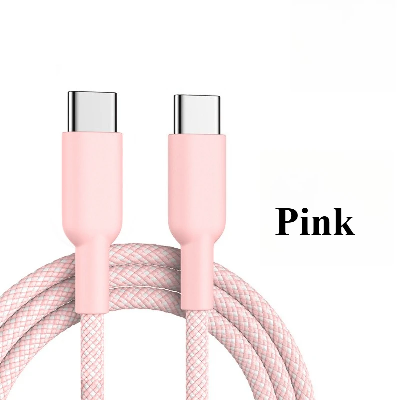 ตัวเลือกสินค้า สายชาร์จ Type-C รองรับ PD 60W ชาร์จเร็ว ถ่ายโอนข้อมูลได้