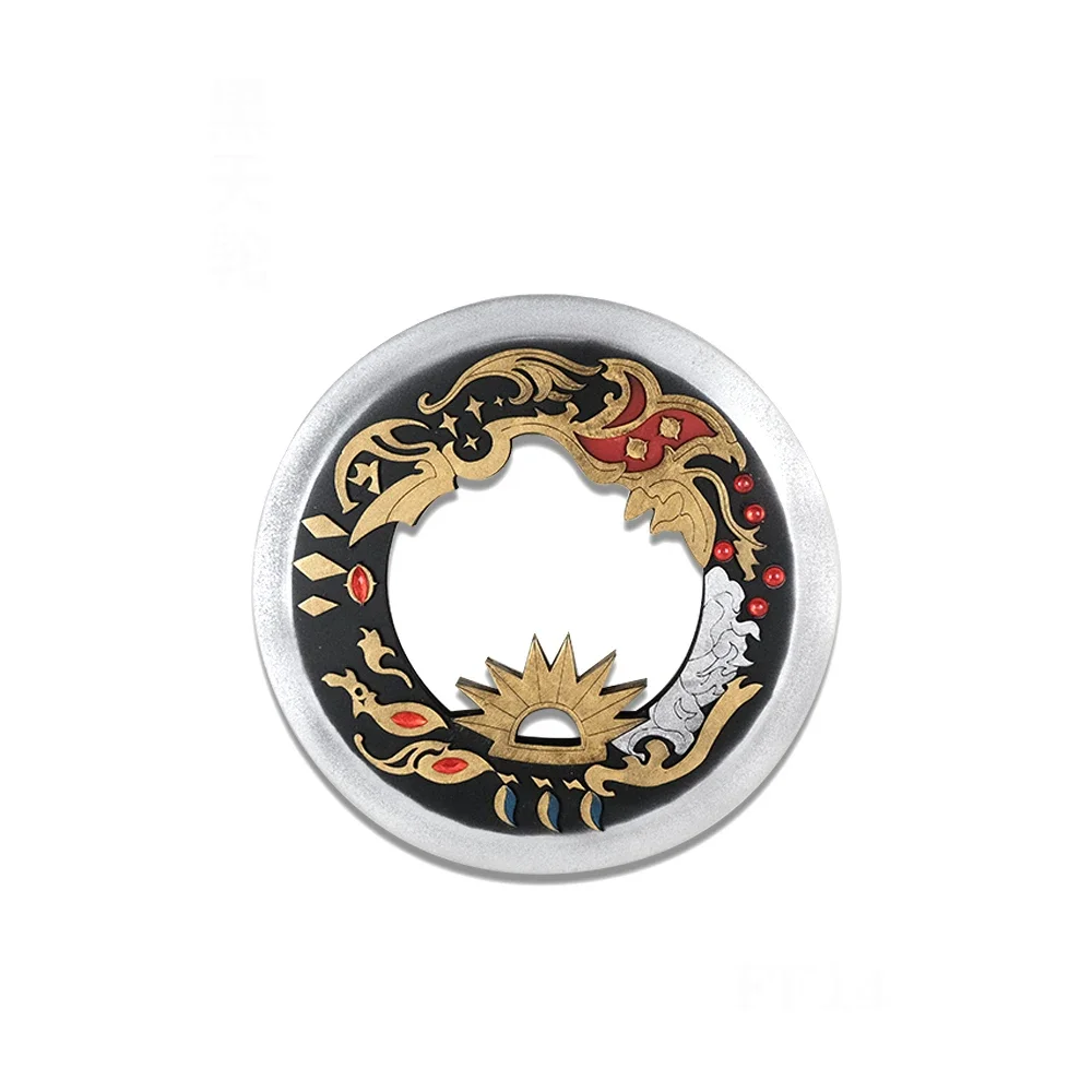 Final Fantasy Fourff14 Ballerino Black Sky Wheel Ring Blade Double Ring Puntelli Cosplay Per Halloween Party Masquerade Anime Show