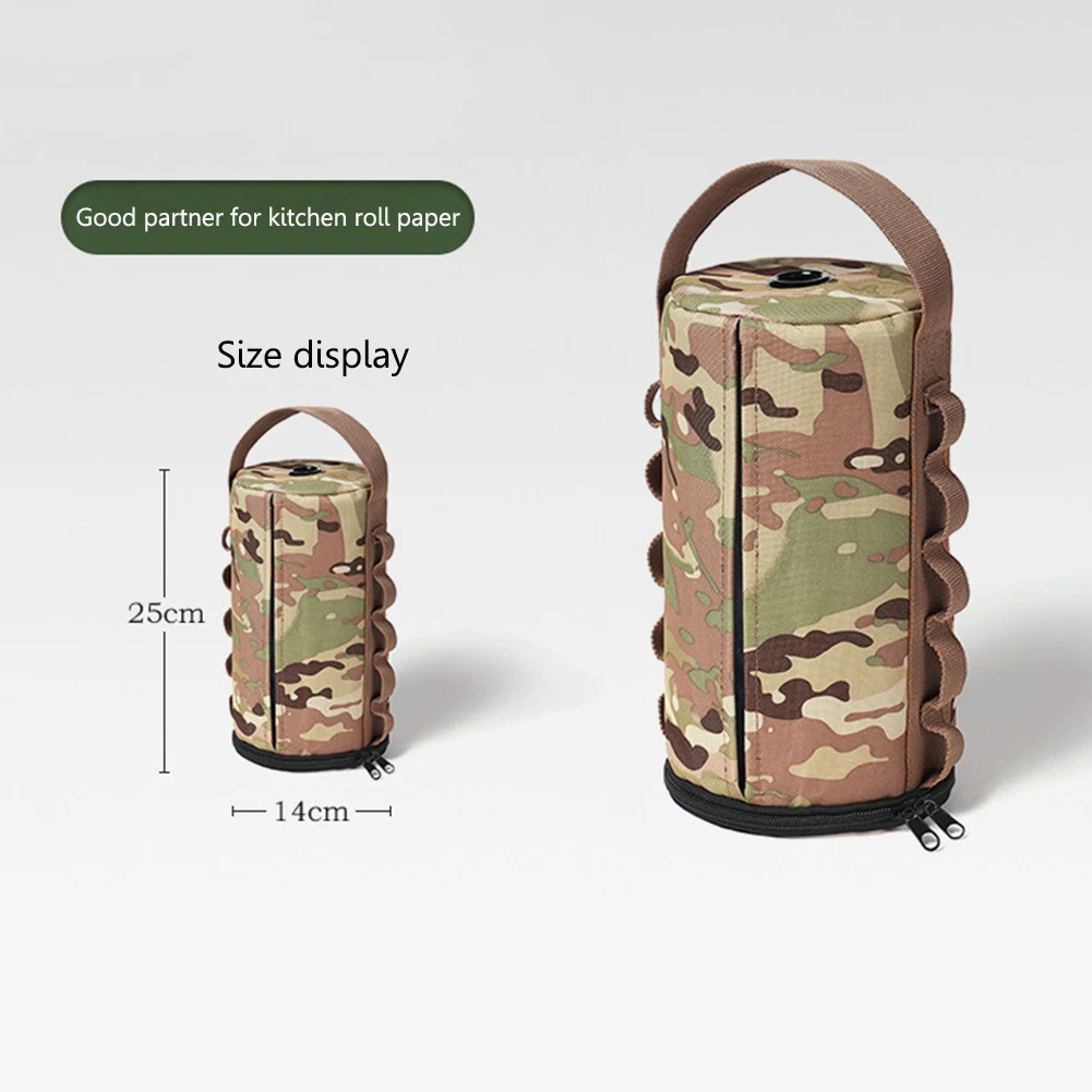 Camping Paper Box Kitchen Paper Storage Bag Hangable Drawer Middle Perforated Towel Kitchen Tissue Box