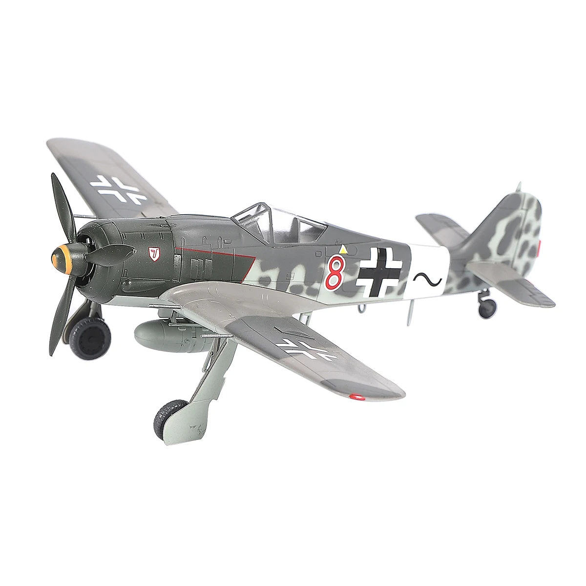 

1/72 World War II German AR-36364 FW190 A-8 Alloy Plane Model Table Pendant Kids Toys For Collection