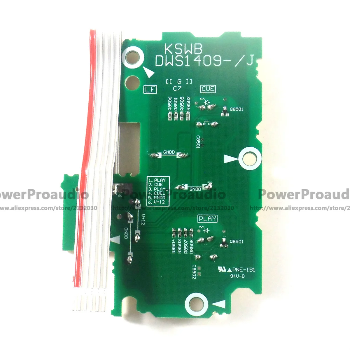 for Pioneer CDJ 2000 KSWB PLAY PAUSE & CUE SWITCH PCB ASSEMBLY (Replaces DWS1409)
