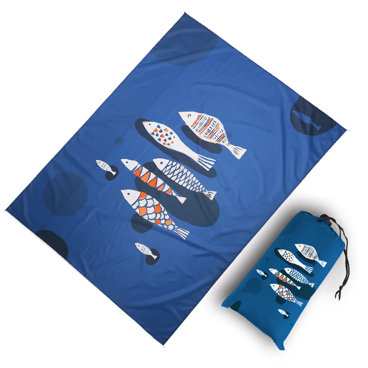 

2022 Waterproof Camping Mat Beach Blanket Outdoor Portable Mattress Picknic Blanket Tourism Ground Carpet Folding Floor Cloth