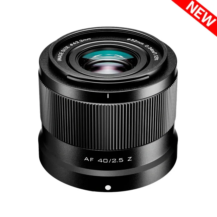 Фото VILTROX 40 мм F2.5 Полнокадровый объектив для Sony Nikon Z объектив камера объектив Автофокус портрет Vlog объектив для Nikon Объективы ZFC Z6 Z7 Z8 №3