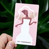10.3*6cm Gentle Heart Tarot 78 Pcs Pink Cards Bring To The Surface The Truths That You Subconsciously Are Already Aware of 3