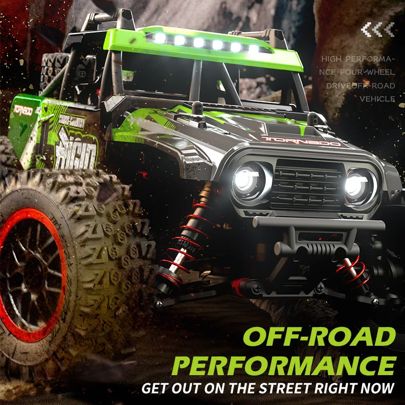 JJRC new lighting simulation off-road vehicle, 1/16 c8805 four-wheel drive brushless remote control vehicle, model toy. 2