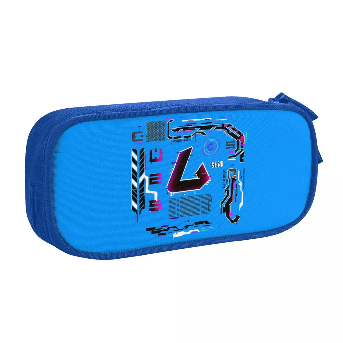 사용자 정의 일본어 도쿄 Techwear 미래 기술 거리 착용 스타일 연필 케이스 대용량 연필 상자 학교 액세서리