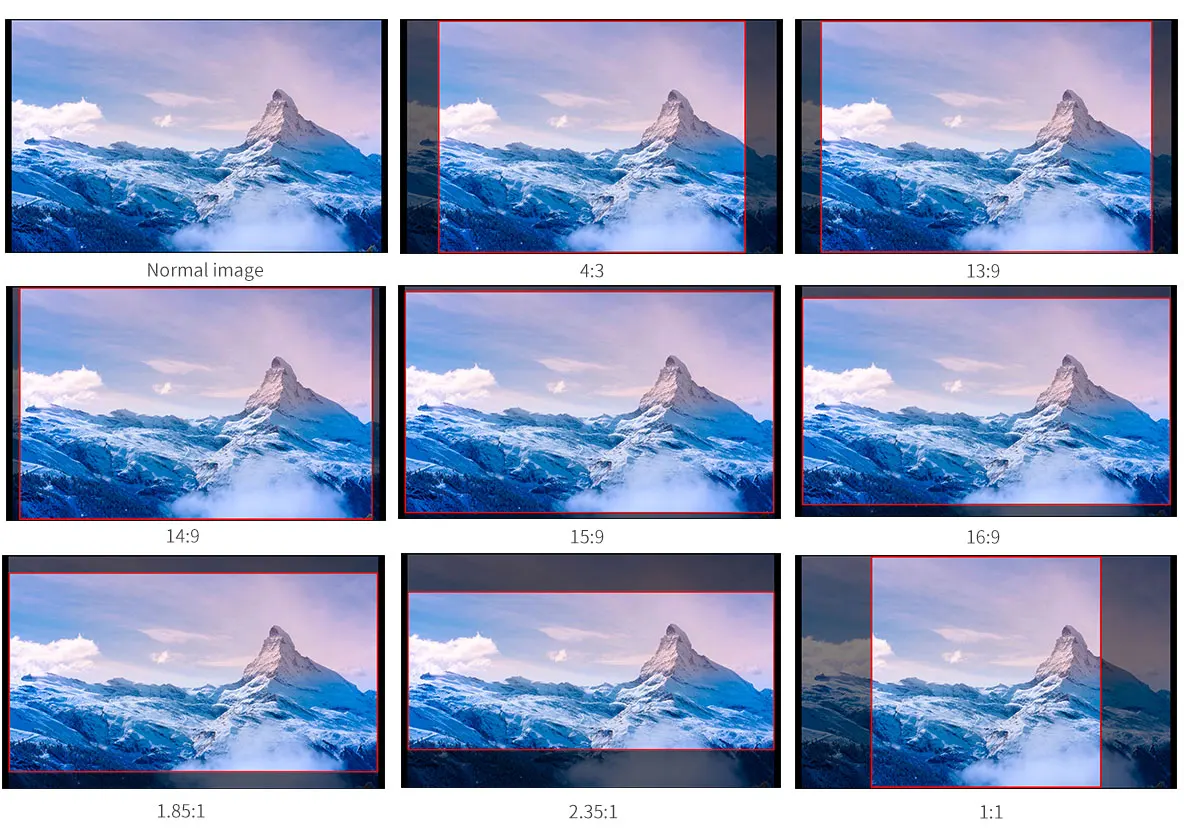 LUT215 4K Monitor 21.5 inch Broadcast Studio Monitor 3D LUT Touch Screen IPS 3G-