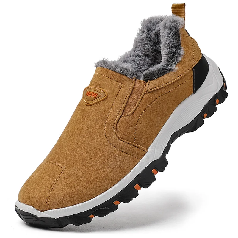 Men Sneakers Men Winter Ankle Boots Warm Fur Shoes Comfortable Flat Footwear Sneakers Mocassins Tenis Boots men sneakers outdoor boots chelsea boots men leather boots