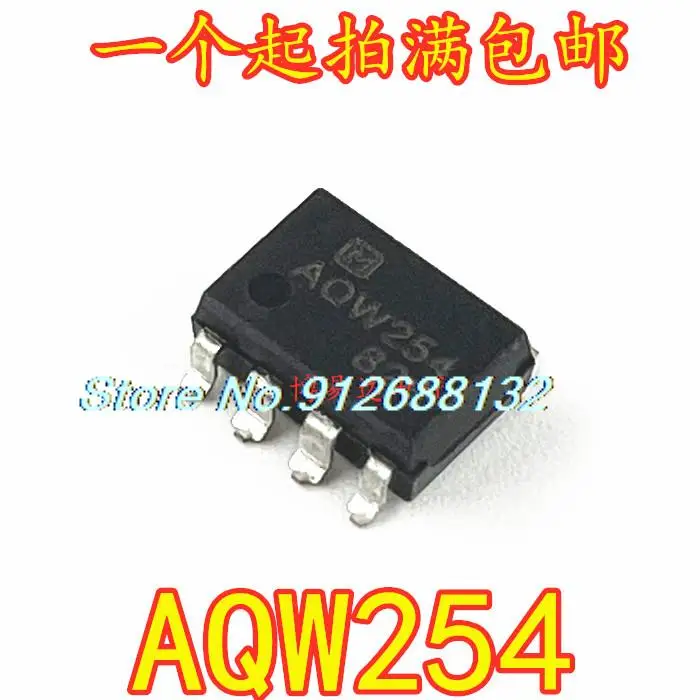 

10 шт./лот новый чип IC AQW254 DIP-8 SOP