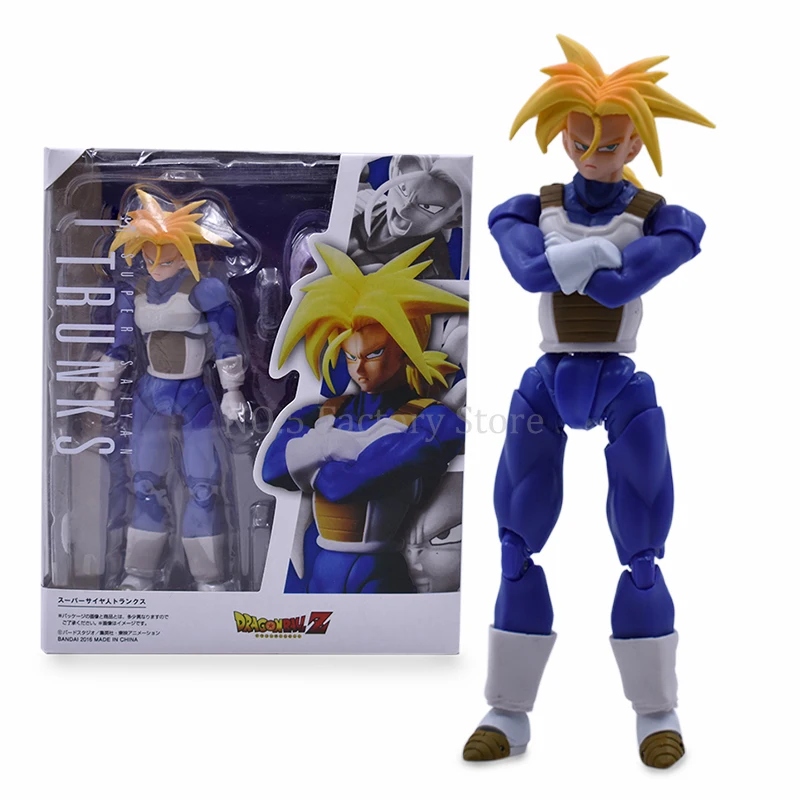 ドラゴンボール Z アクションフィギュア SHF 悟空ベジータトランクス