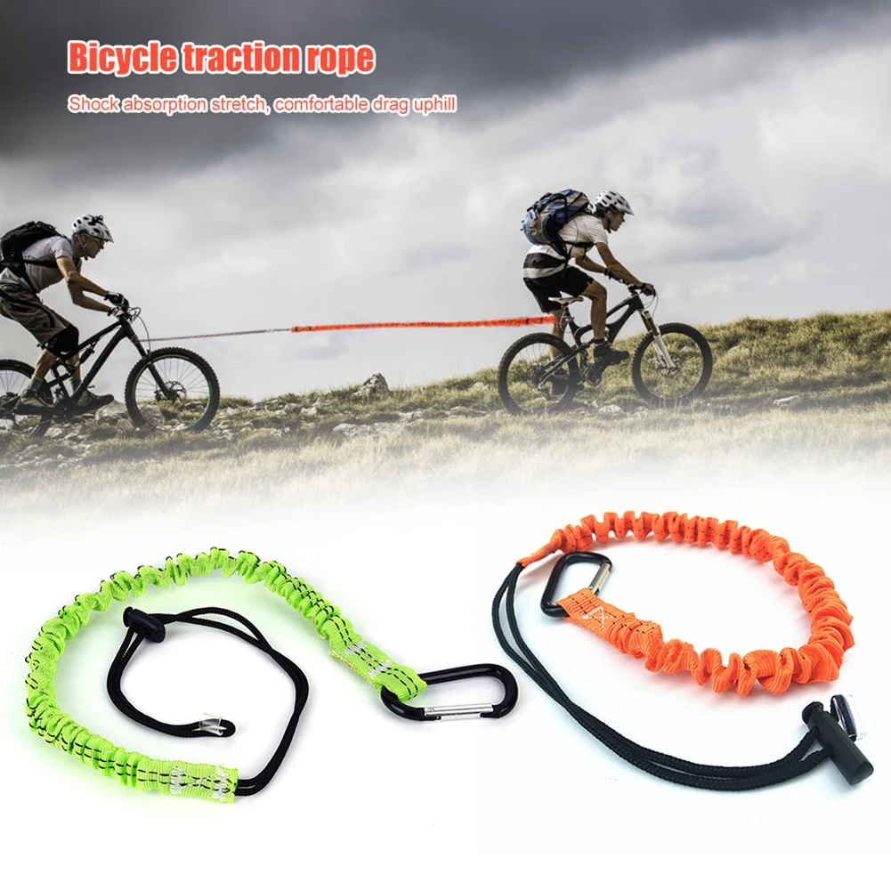 ZYLLZY Correa de cinturón de cuerda de remolque para bicicleta, cuerda de  remolque para bicicleta, cuerda elástica para bicicleta de montaña,  tracción