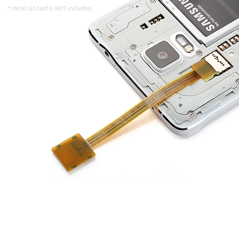 Micro SD TF Extension Adapter EP-077 FPC Gold-Plating Converter Male to Female Memory Card Connector for Phone Tablet Camera GPS