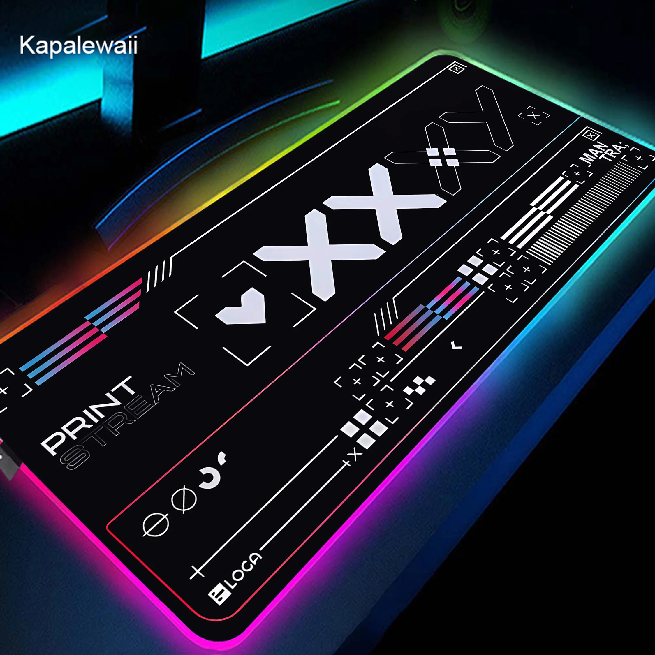 

RGB коврик для мыши, Настольный коврик для компьютера, коврик для мыши, игровые аксессуары, Коврик Для Мыши для ПК, игровой коврик для мыши XXL, коврик для игры CSGO с подсветкой 900x400 мм