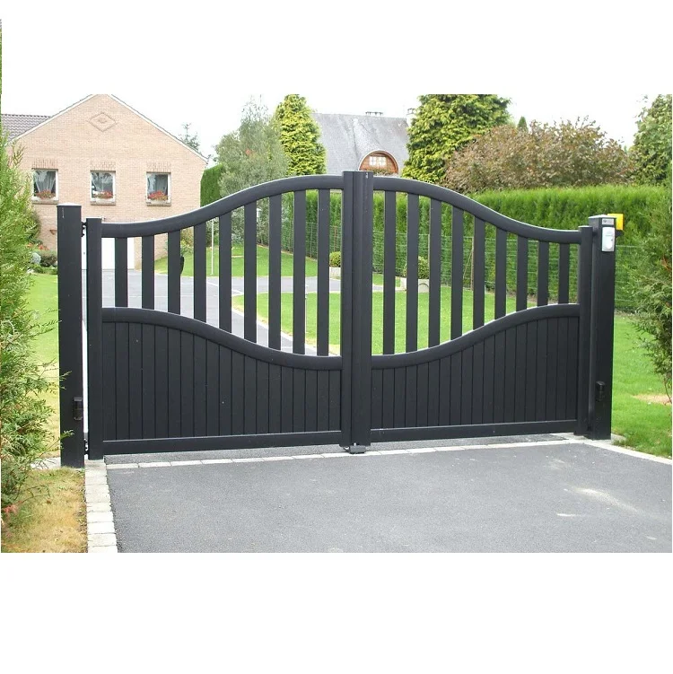 Simple and Main Gate Design Home/ Joint Aluminum Farm Gates Double Swing Gate 3