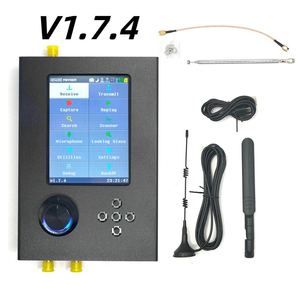 Portapack H4 + HackRF One Kit Tout-en-un Avec Antennes Et