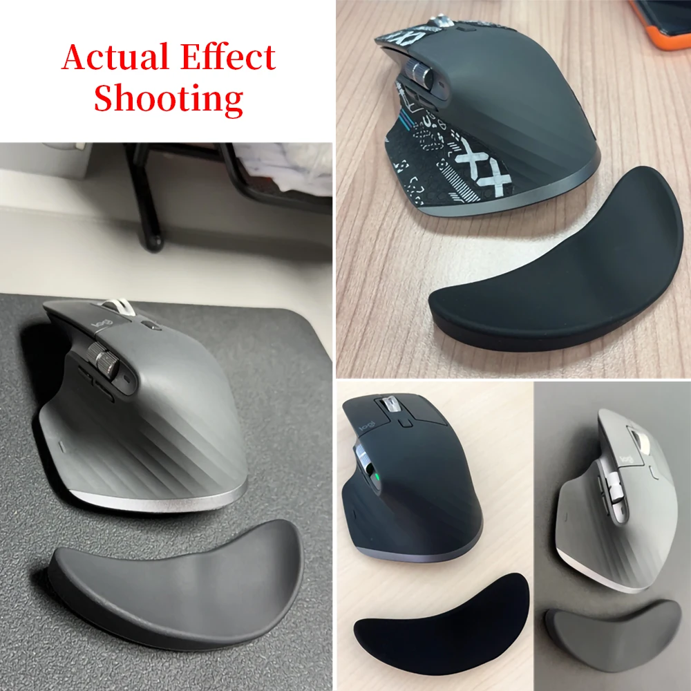 Almofada de Silicone Mão Esquerda para Logitech mx Master 3s Protetor de Pulso Suporte Palmar Pad - Imagem 6
