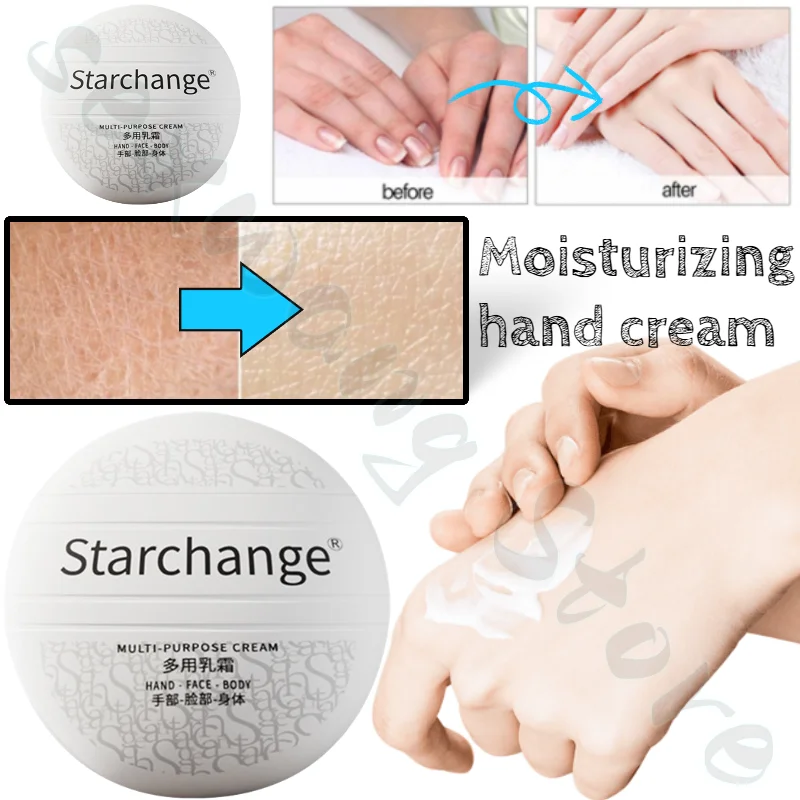 50g Moisturizing Hand Cream Skin Care Anti-wrinkle Repair Whitening Hand Care Face Body Universal Floral Type