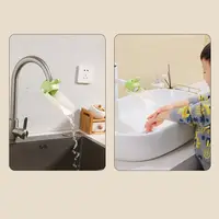 Children Bathroom Rabbit Tap Faucet Extender Water-saving Cartoon Kids Baby Wash-hand Faucet Extension Bathroom Accessories 2